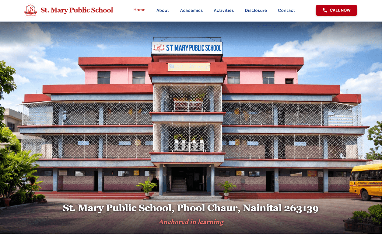 St. Mary Public School Platform