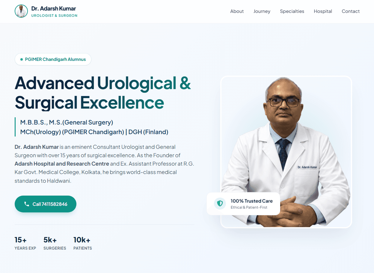 Dr. Adarsh Kumar